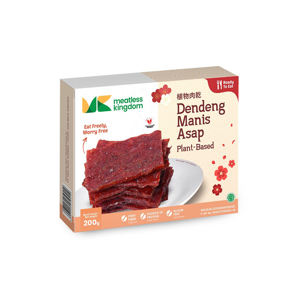 Dendeng Manis Asap 200 Gram - Plant Based
